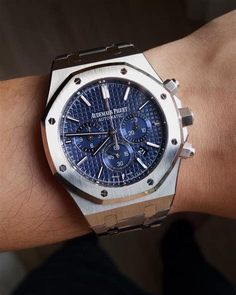 audemars piguet chrono blue|Audemars Piguet price list.